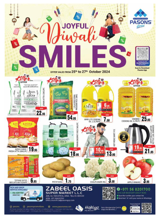 Diwali Smiles - Zabeel Oasis Supermarket