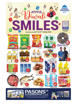 Diwali Smiles - Pasons 16 Supermarket