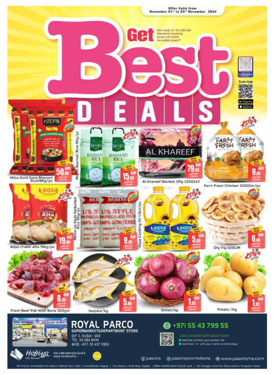 Best Deals - Royal Parco Supermarket & Department Store DIP2