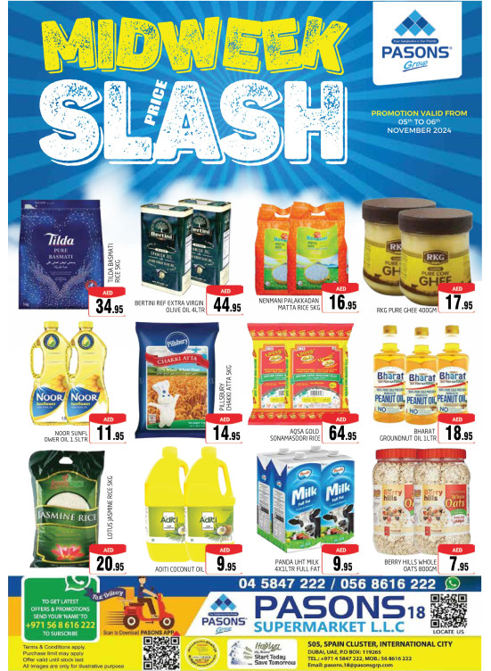 Midweek Slash - Pasons 18 Supermarket
