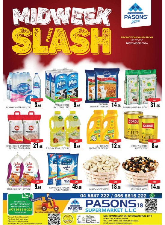 Midweek Slash - Pasons 18 Supermarket