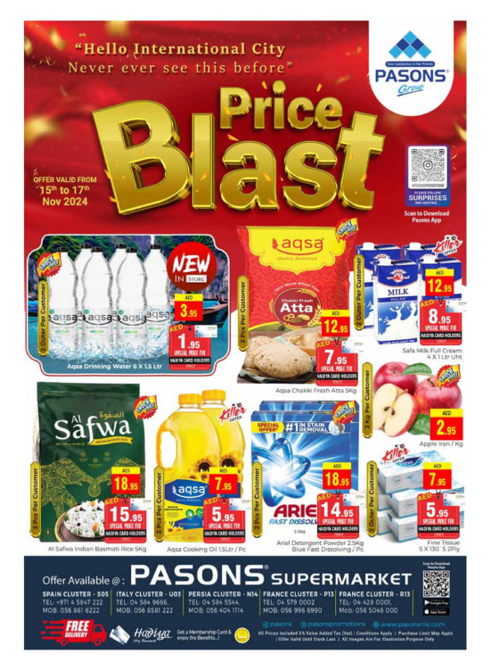 Price Blast - Pasons 18 Supermarket