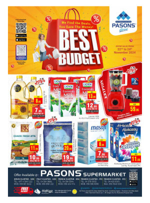 Best Budget - Pasons 18 Supermarket