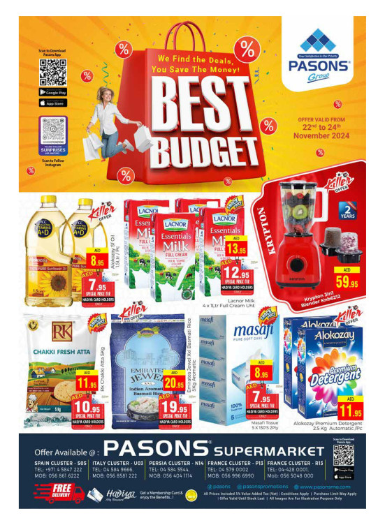Best Budget - Pasons 18 Supermarket