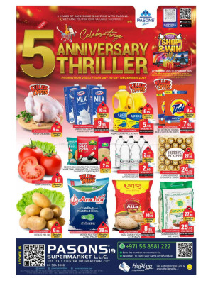 Weekend Deals - Pasons 19 Supermarket