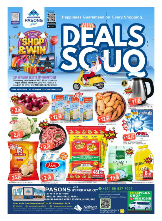 Weekend Deals - Pasons 20 Supermarket