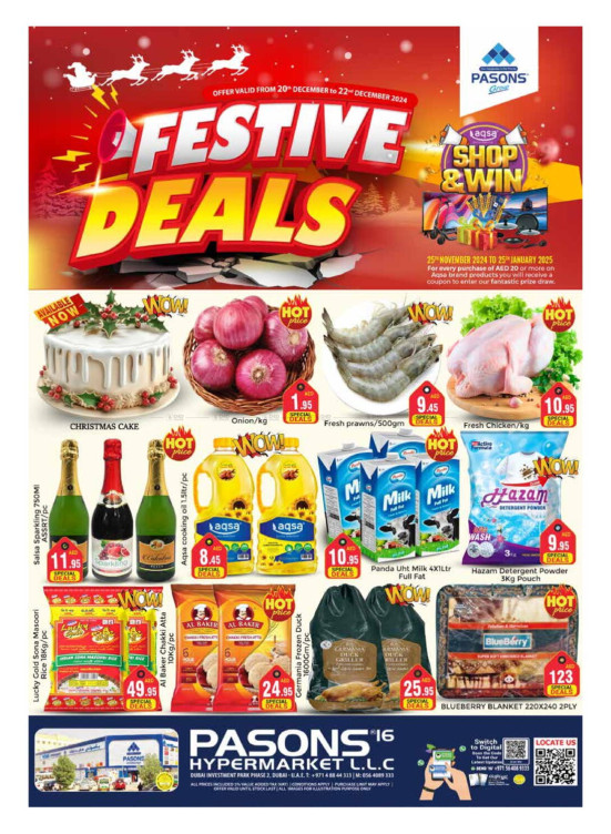 Festive Deals - Pasons 16 Supermarket