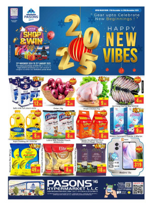 Happy New Vibes - Pasons 16 Supermarket