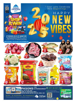 Happy New Vibes - Pasons 20 Supermarket