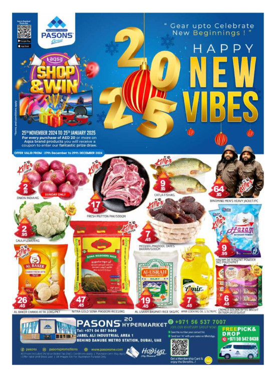 Happy New Vibes - Pasons 20 Supermarket