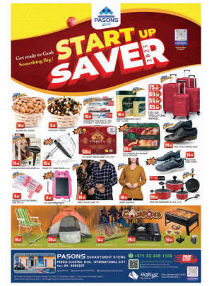 Start Up Saver - Pasons 21 Supermarket, Persia Cluster