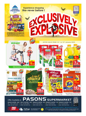 Exclusively Explosive - Pasons 18 Supermarket