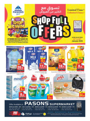 Shop Full Of Offers - Pasons 18 Supermarket