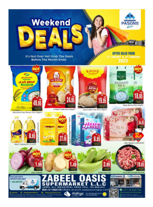 Weekend Deals - Zabeel Oasis Supermarket