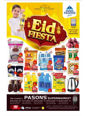 Eid Fiesta - Pasons 18 Supermarket