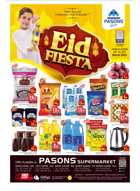Eid Fiesta - Pasons 18 Supermarket