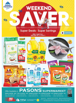 Weekend Saver - Pasons 18 Supermarket