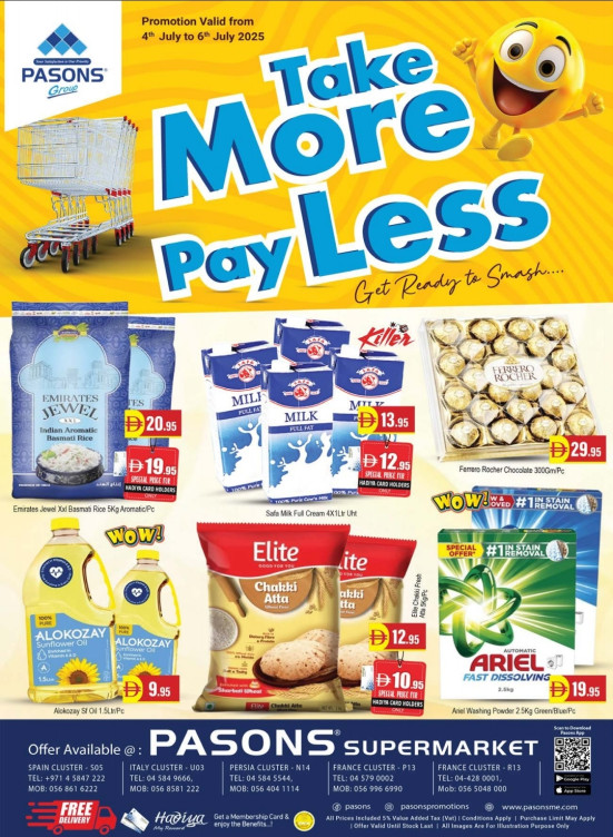 Taxk More & Pay Less - Pasons 18 Supermarket