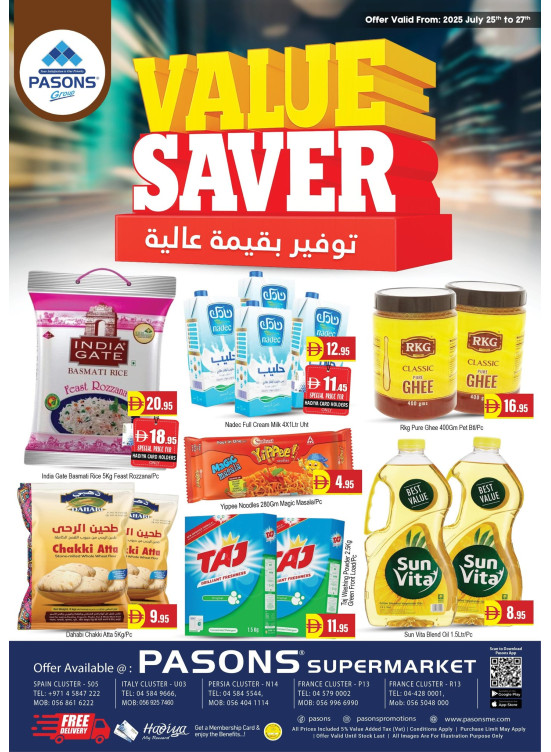 Value Saver - Pasons 18 Supermarket