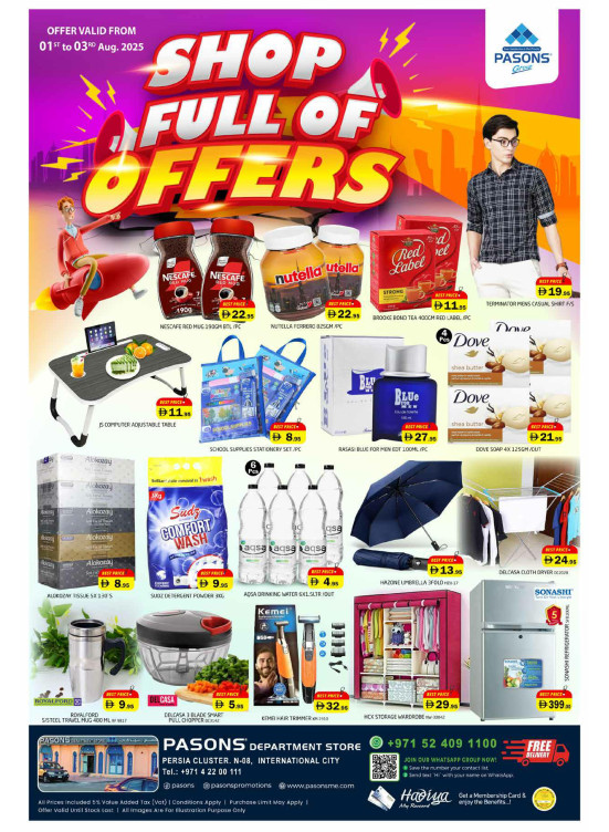 Shop Full Of Offers - Pasons 21 Supermarket, Persia Cluster
