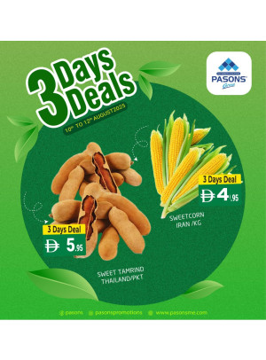 3 Days Deals