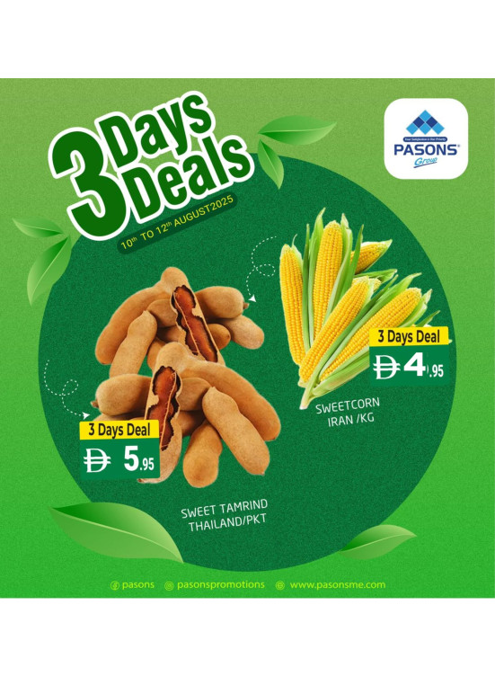 3 Days Deals