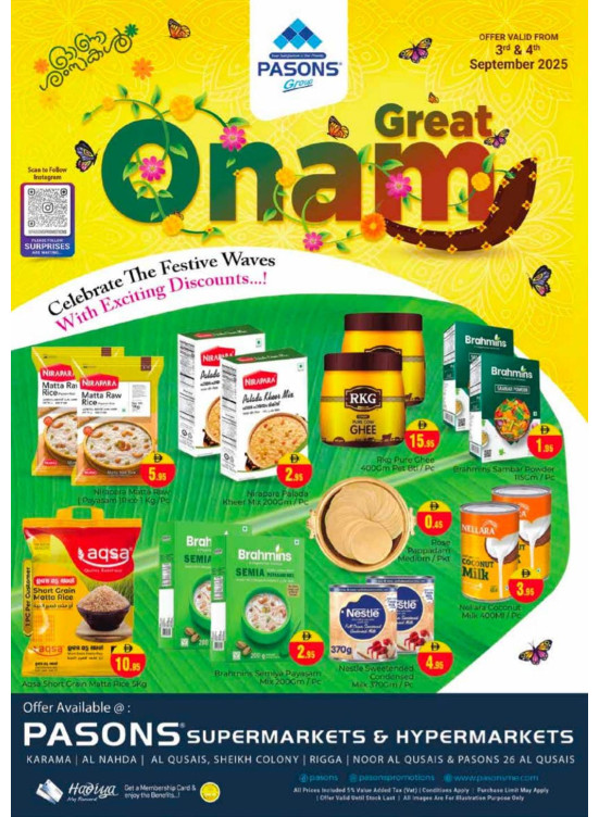 Onam Festival Offers