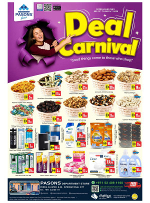 Deal Carnival - Pasons 21 Supermarket, Persia Cluster