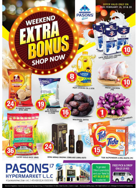 Weekend Offers - Al Quoz