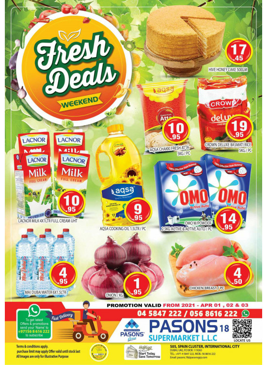 Fresh Deals - Pasons 18 Supermarket