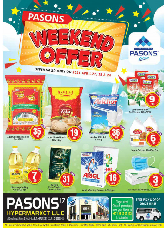 Weekend Offers - Al Quoz