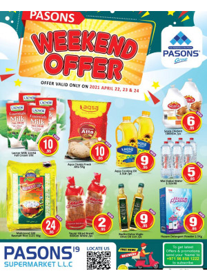 Weekend Offers - Pasons 19 Supermarket