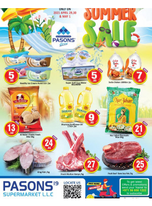 Summer Sale - Pasons 19 Supermarket