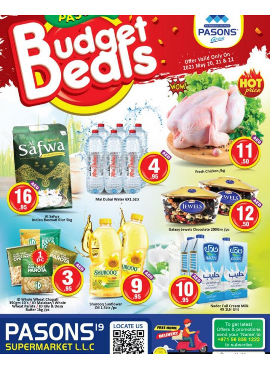 Budget Deals - Pasons 19 Supermarket