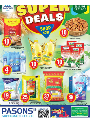 Super Deals - Pasons 19 Supermarket