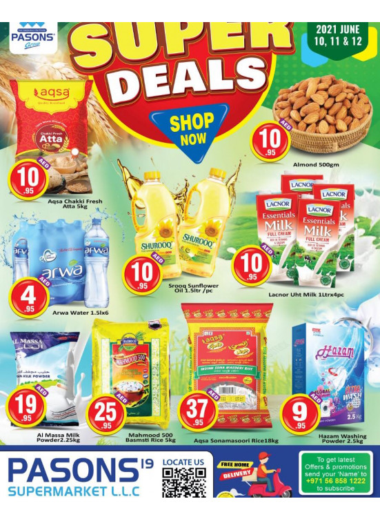 Super Deals - Pasons 19 Supermarket