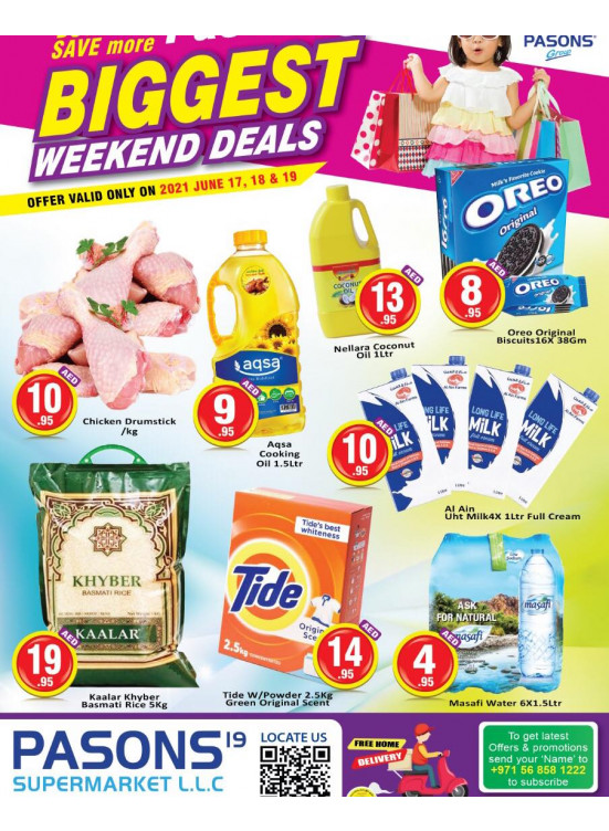 Biggest Weekend Deals - Pasons 19 Supermarket