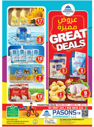 Great Deals - Pasons 18 Supermarket