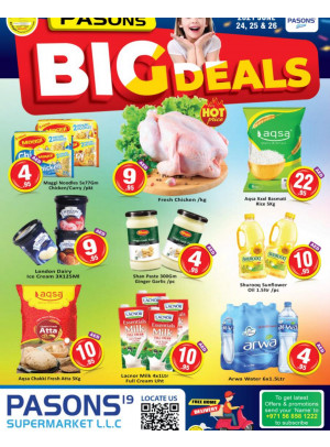 Big Deals - Pasons 19 Supermarket