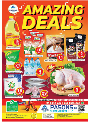 Amazing Deals - Pasons 18 Supermarket