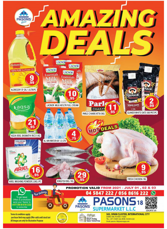 Amazing Deals - Pasons 18 Supermarket