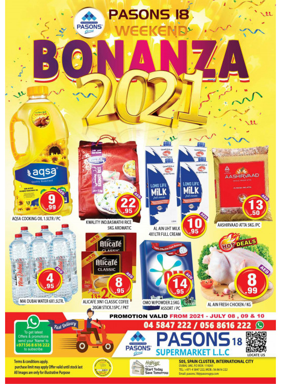 Weekend Deals - Pasons 18 Supermarket