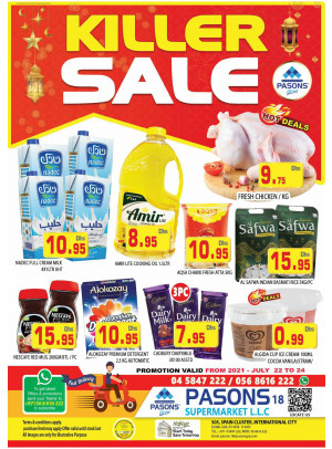 Killer Sale - Pasons 18 Supermarket