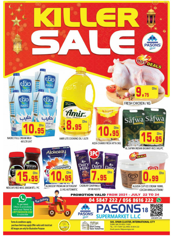 Killer Sale - Pasons 18 Supermarket