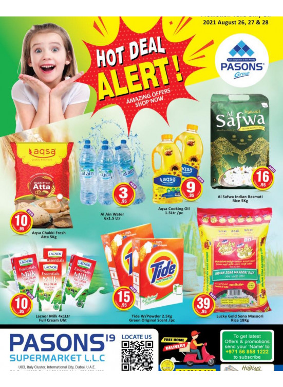 Hot Deals - Pasons 19 Supermarket