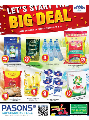 Big Deals - Pasons 19 Supermarket
