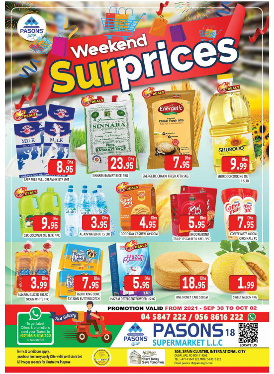 Weekend Surprises - Pasons 18 Supermarket