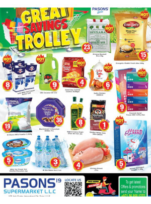Great Savings - Pasons 19 Supermarket