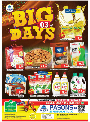 Big Deals - Pasons 18 Supermarket