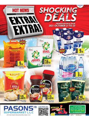 Shocking Deals - Pasons 19 Supermarket